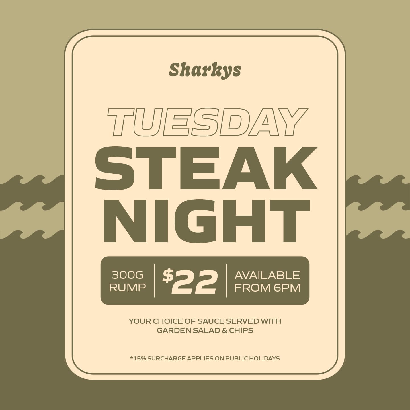 Tuesday Steak Night 16 Port lincoln hotel
