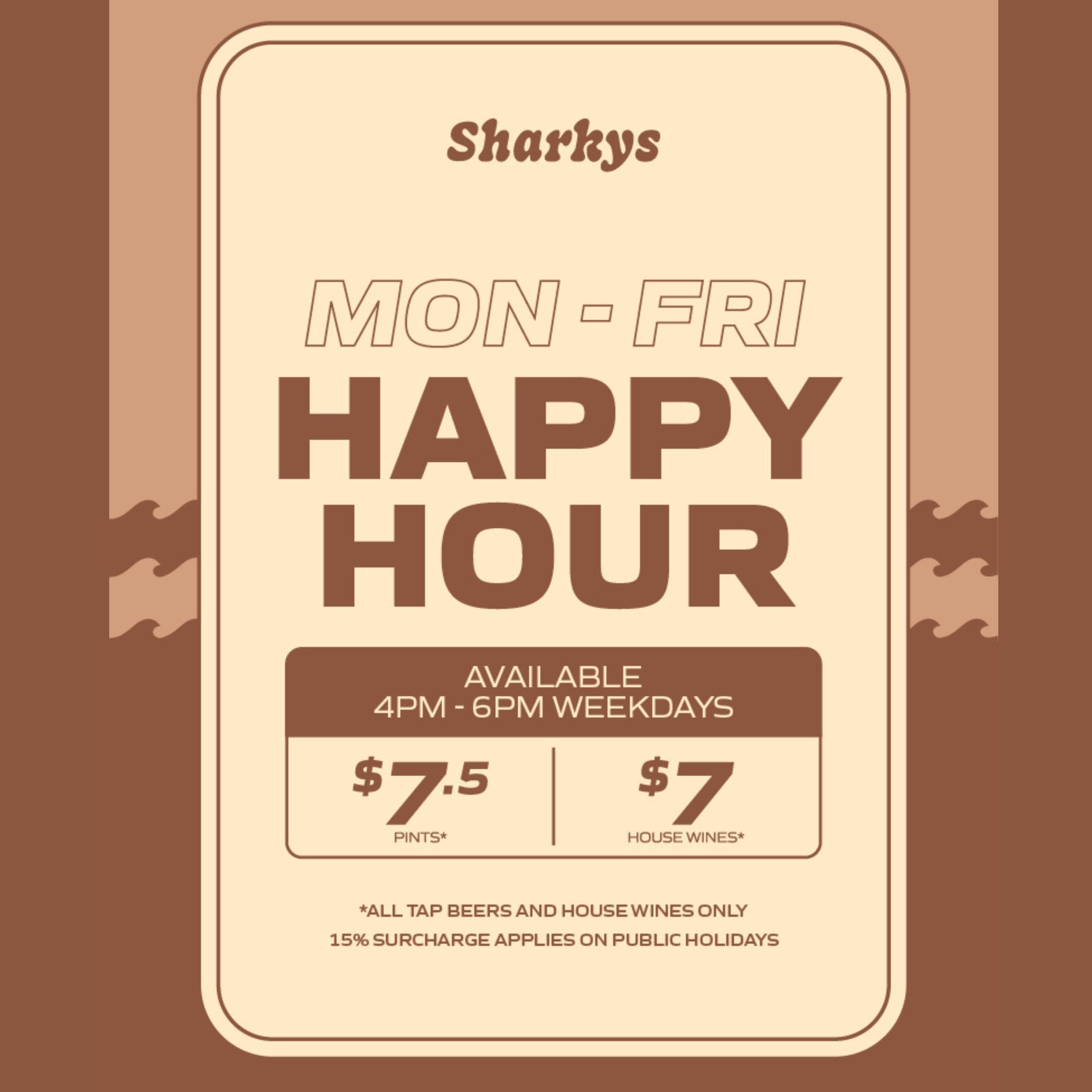 Weekday Happy Hour 10 Port lincoln hotel