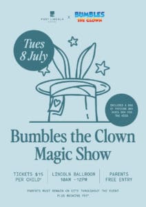 Bumbles The Clown Magic Show 4 Port lincoln hotel