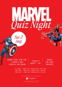 Marvel Quiz Night 6 Port lincoln hotel