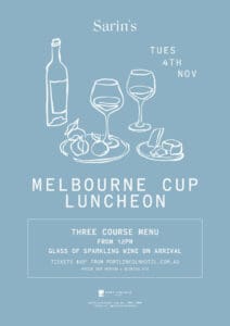Melbourne Cup Lunch In Sarin'S 5 Port lincoln hotel