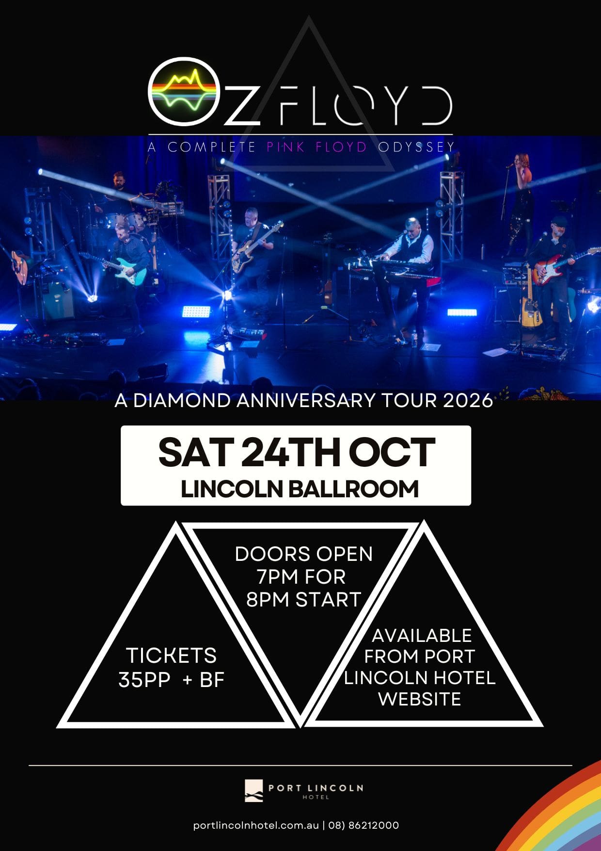 Oz Floyd – A Complete Pink Floyd Odyssey 6 Port lincoln hotel