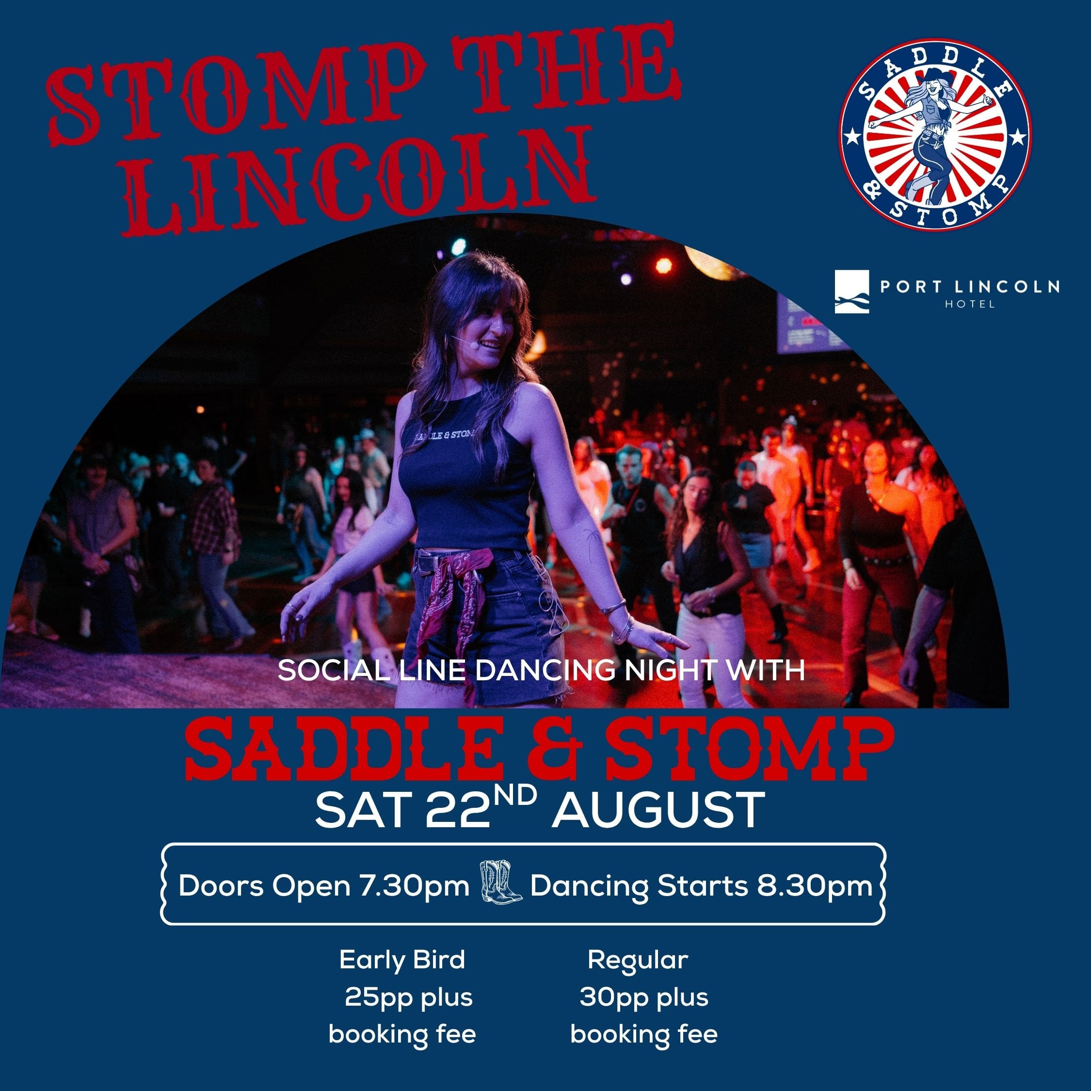 Stomp The Lincoln With Saddle &Amp;Amp; Stomp 6 Port lincoln hotel